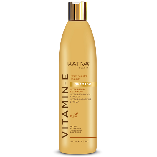 Shampoo Kativa Vitamina E Biotina Complex x 550 ml